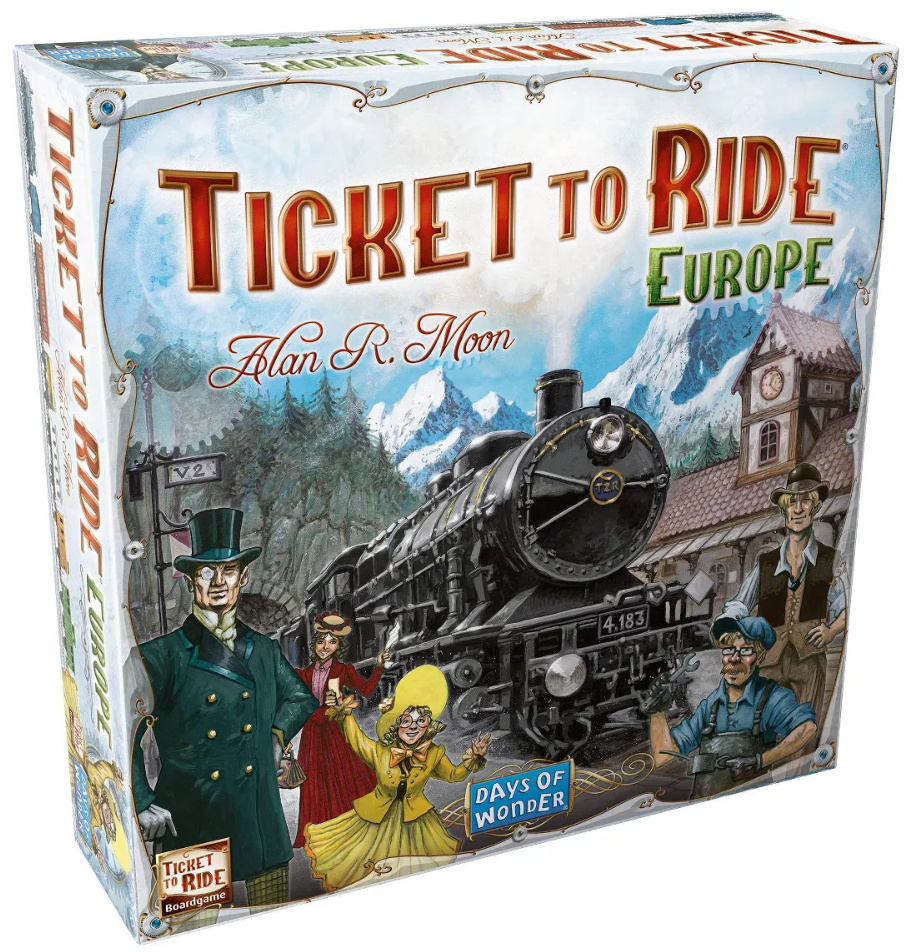 Ticket To Ride Europe 8+