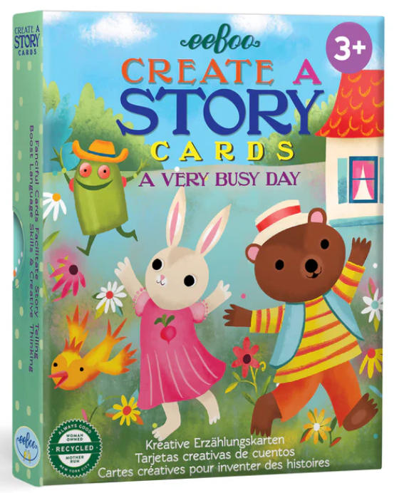 A Very Busy Day Story Cards 3+