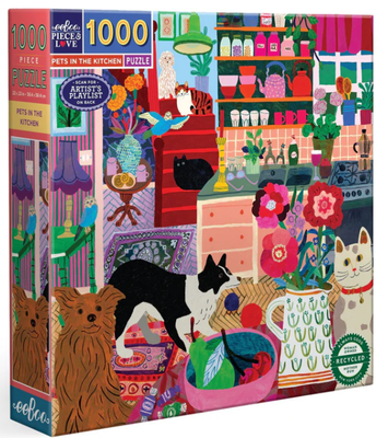 Pets In The Kitchen 1000 Pc
