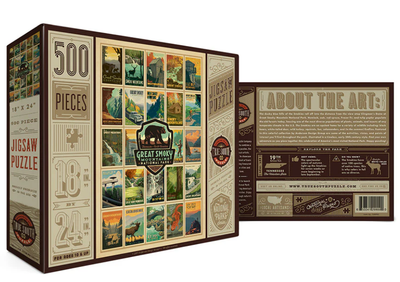 Great Smokey Mountains 500 Pc