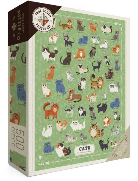 Cats Illustrated 500 Pc