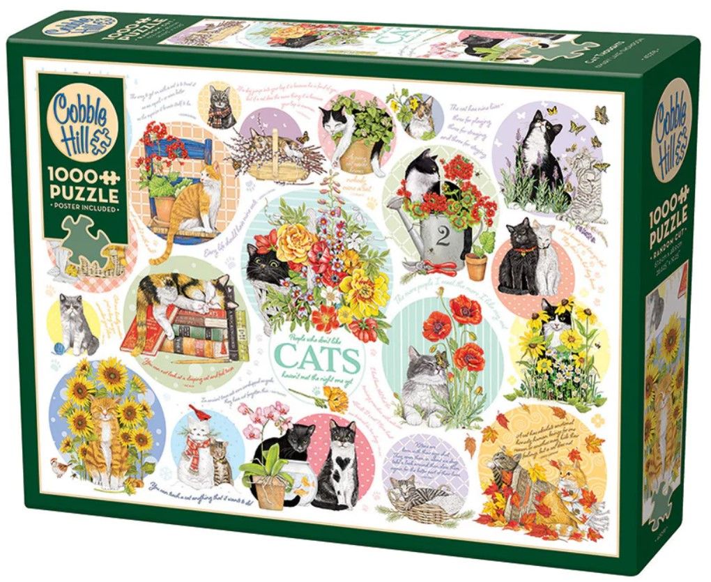 Cat Thoughts 1000 Pc