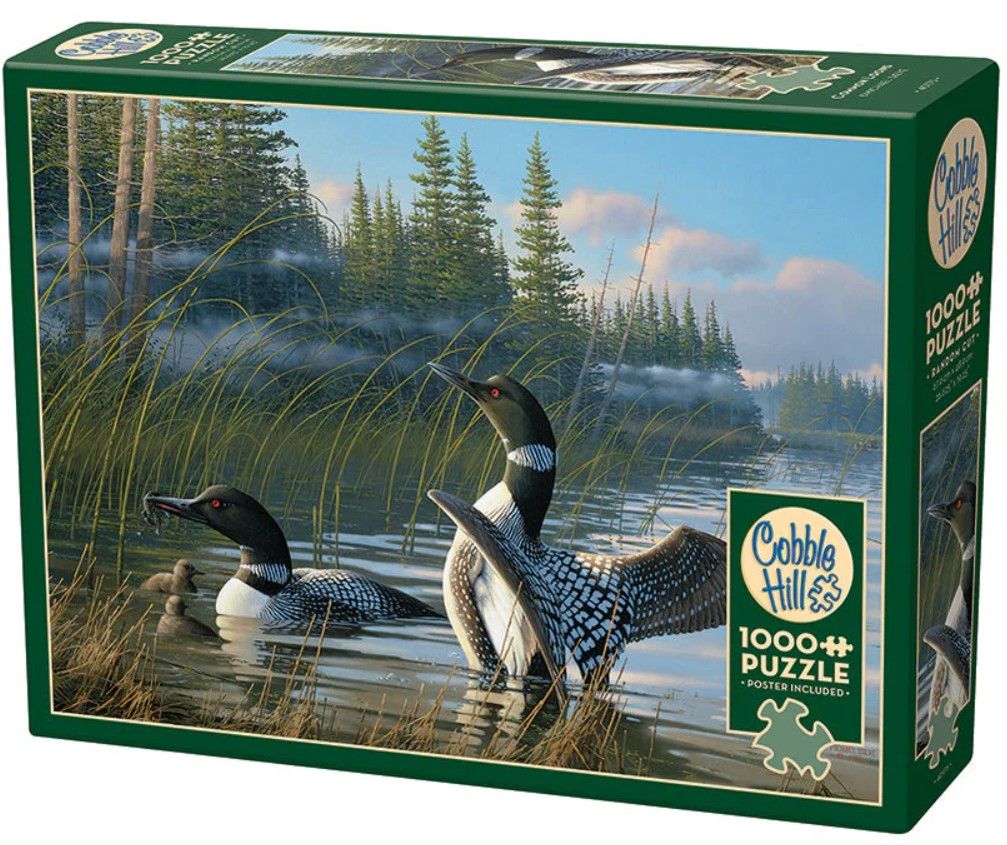 Common Loons 1000 Pc