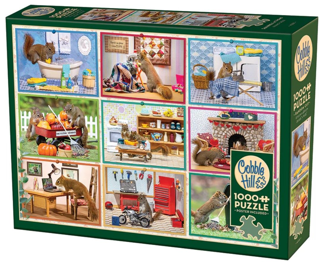 Squirrels At Home 1000 Pc