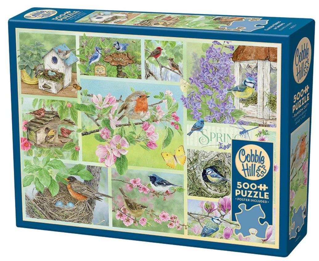 Garden Birds In Spring 500 Pc