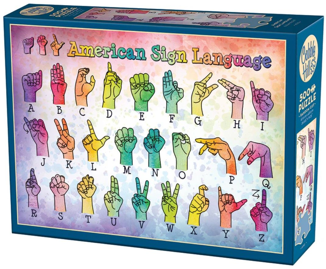 American Sign Language 500 Pc
