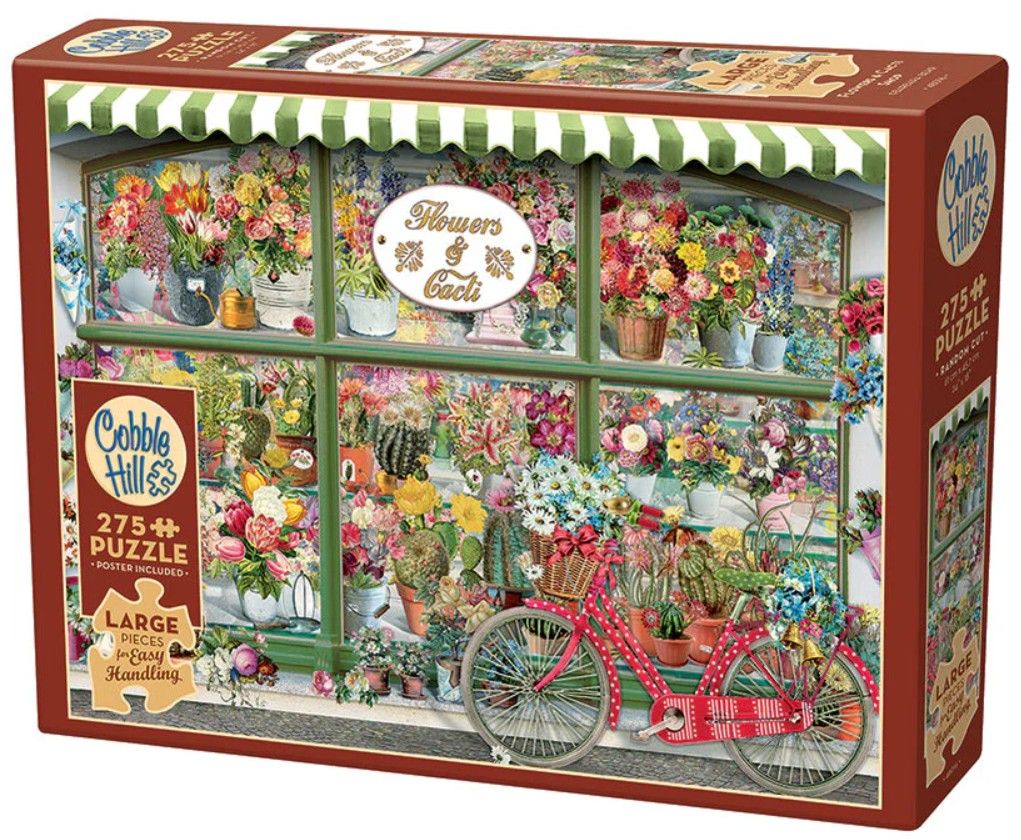 Flowers &amp; Cacti Shop 275 Pc