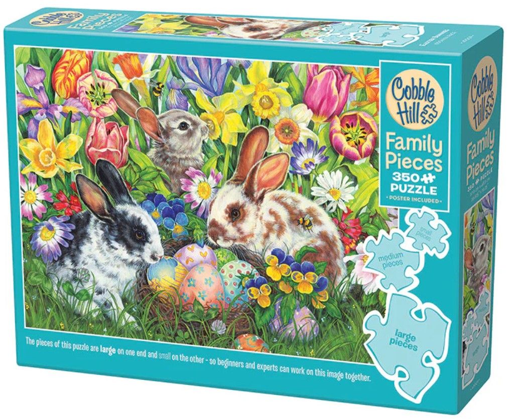 Easter Bunnies Family 350 Pc