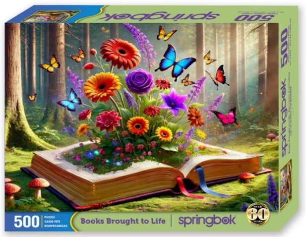 Books Brought To Life 500 Pc
