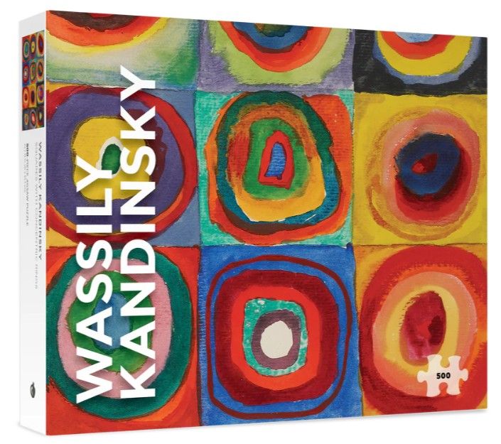 Kandinsky, Squares With Concentric Rings 500 Pc