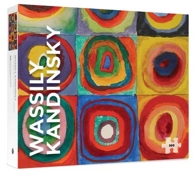 Kandinsky, Squares With Concentric Rings 500 Pc