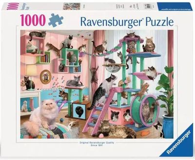 Cat Tree Heaven 1000 Pc