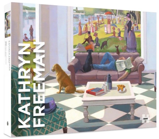 Kathryn Freeman The Sunday Paper 1000 Pc