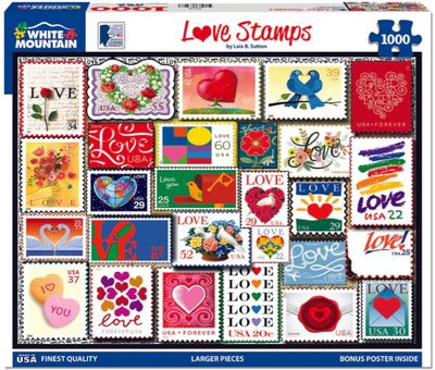 Love  Stamps 1000 Pc