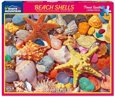 Beach Shells 500 Pc