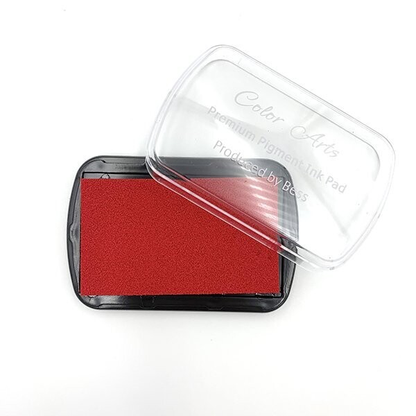 Encre textile rouge