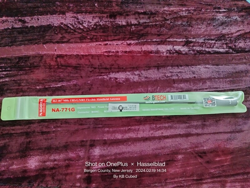 Nagoya NA-771G High Gain GMRS HT Antenna SMA-F