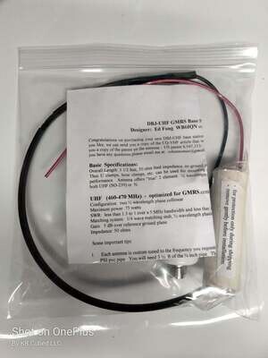 DBJ-UHF +5dB GMRS Base Antenna by Ed Fong DBJ-UHF +5dB GMRS Base Antenna by Ed Fong