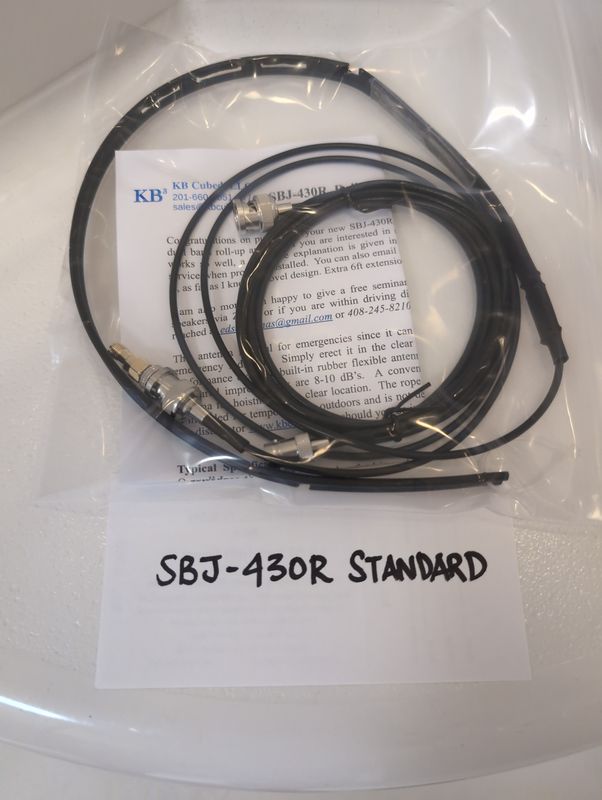 SBJ-430R 70cm Amateur Ham Band Roll-up Antenna by Ed Fong