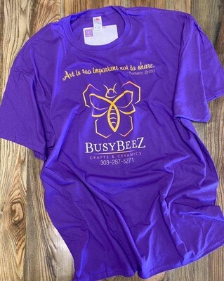 Purple Busy BeeZ T