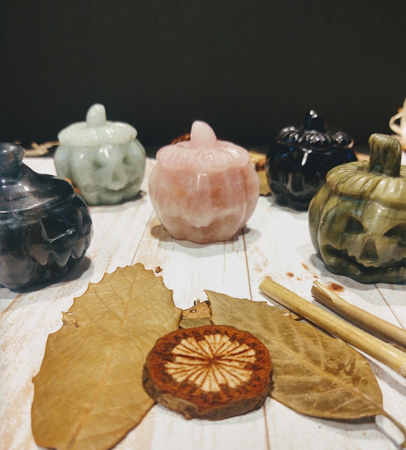 Crystal Pumpkins