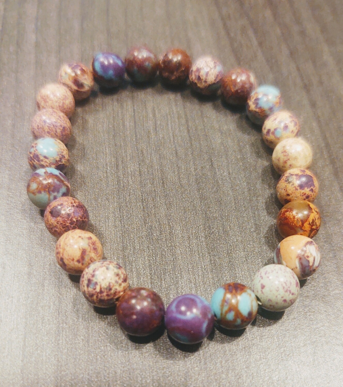 Violet Imperial Jasper Bracelets