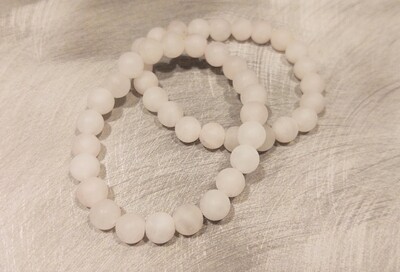 Matte Rose Quartz Bracelet