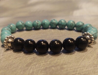 Turquoise &amp; Obsidian