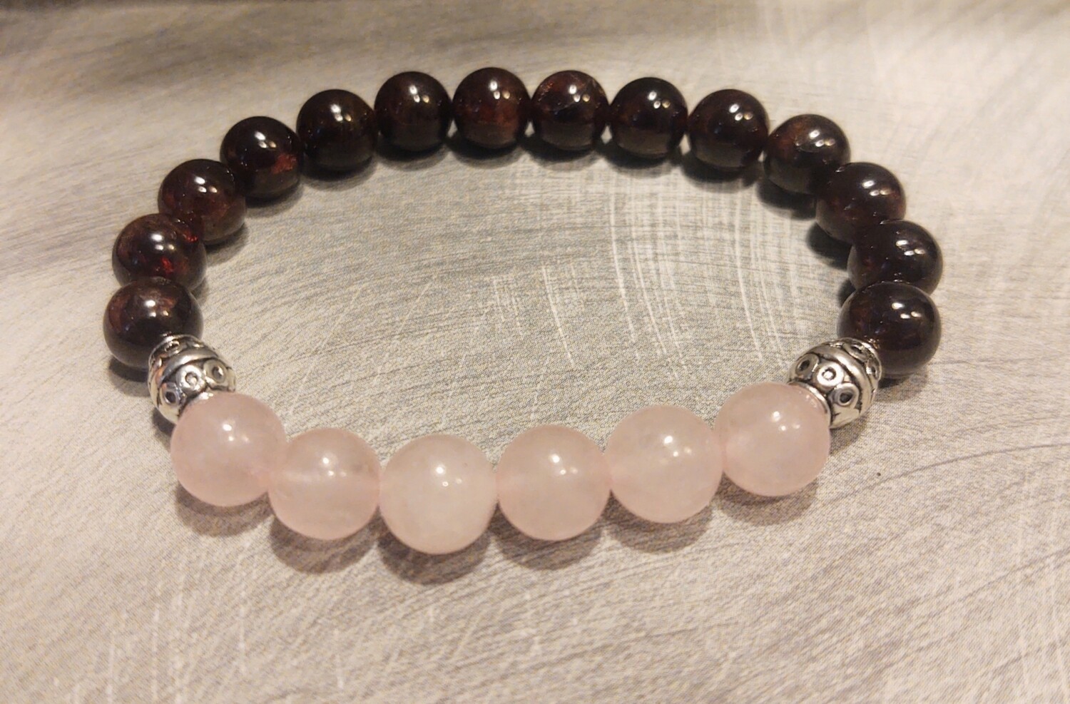 Garnet &amp; Rose Quartz