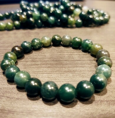 Moss Agate Bracelet