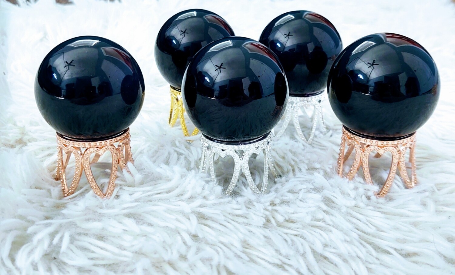 Black Obsidian Sphere