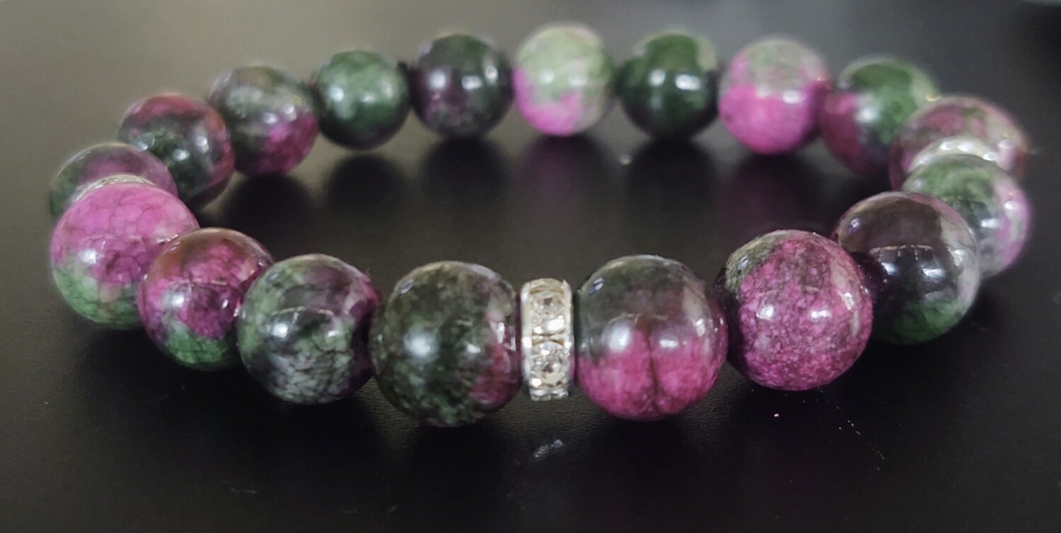 Tourmaline Persian Jade Bracelet