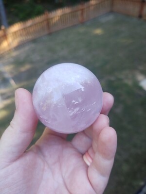 Rose Quartz Sphere