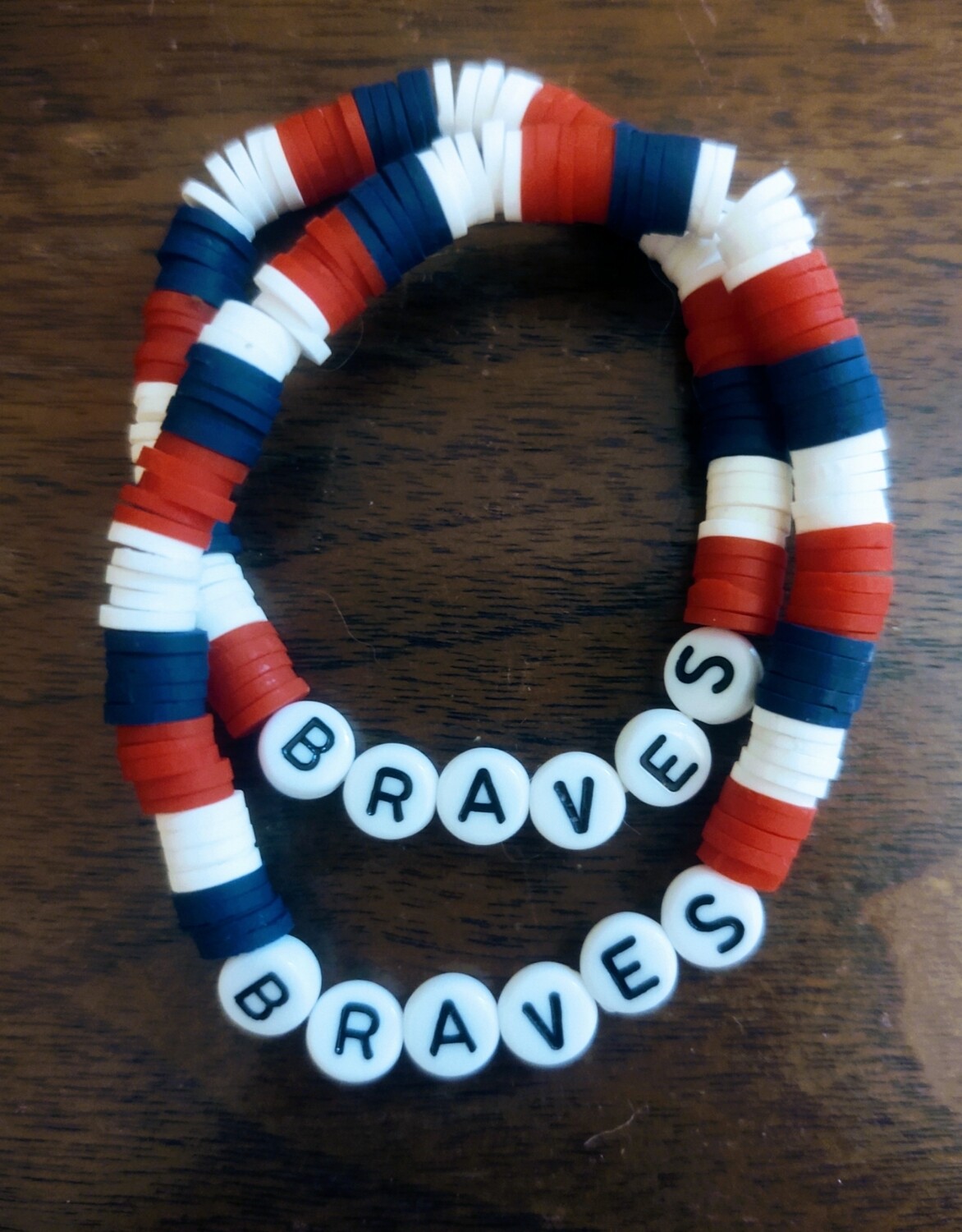 Braves Heishi Bracelet