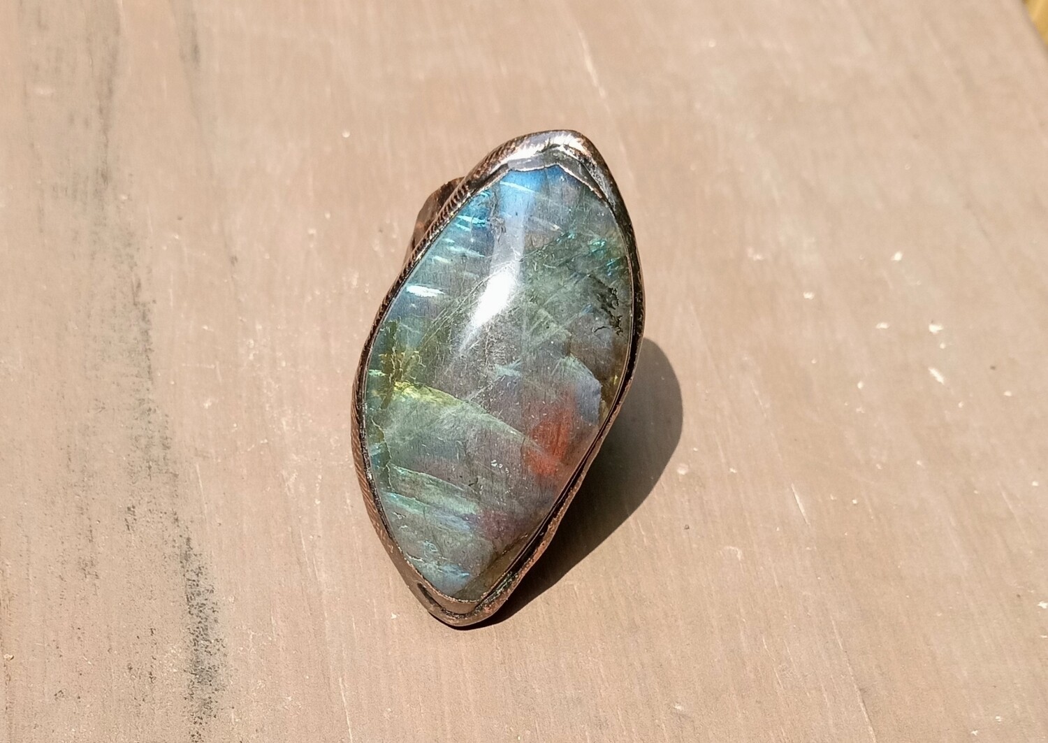 Labradorite Ring