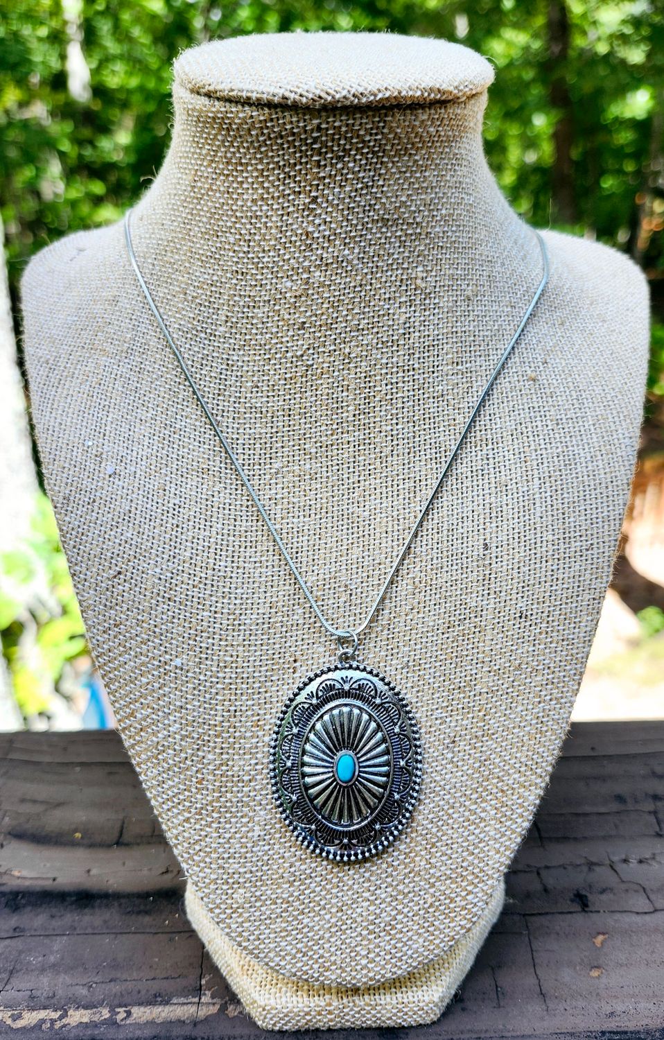 Silver Pendant Necklace