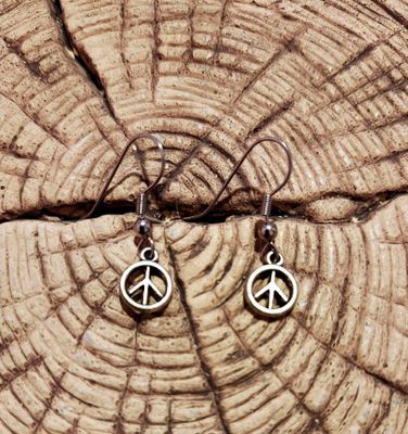 Peace Sign Earrings