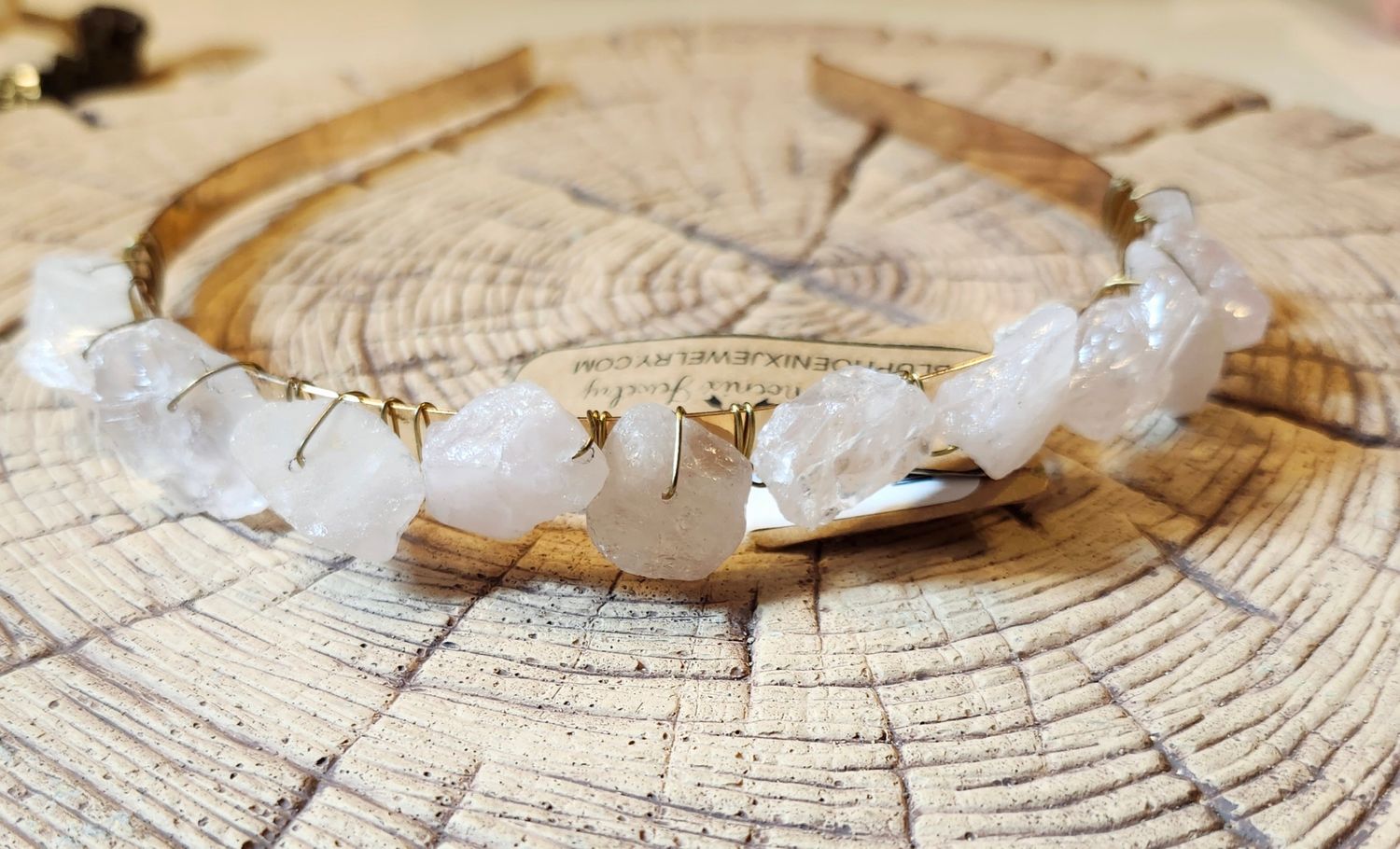Rose Quartz Headband