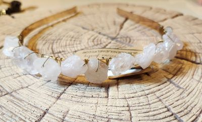 Rose Quartz Headband
