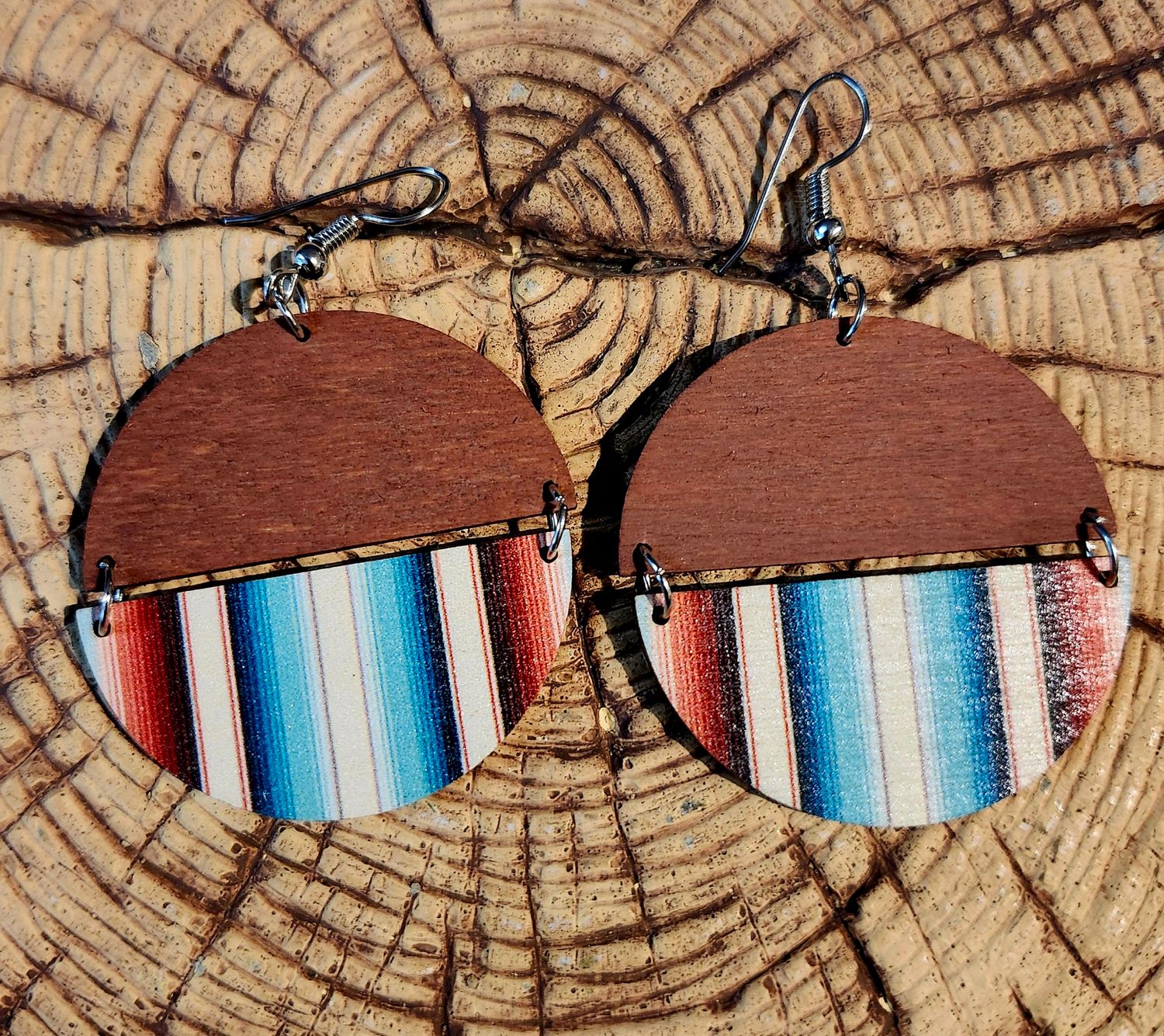 Wooden Sublimated Earrings