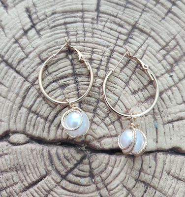 Gold Hoop Earrings