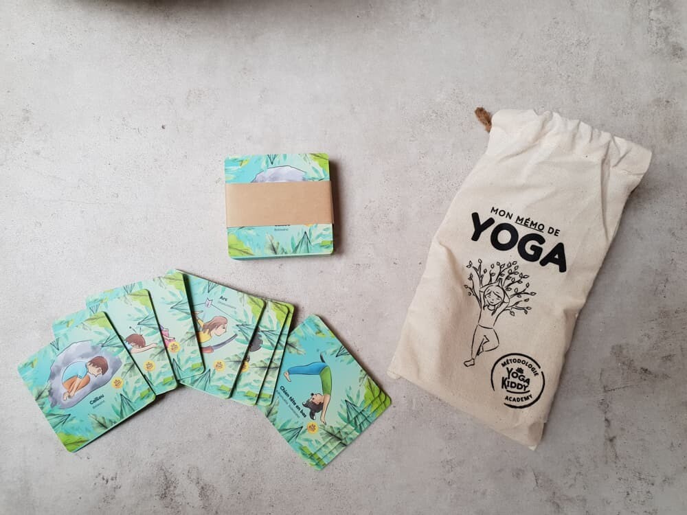 Jeu Mémory de Yoga