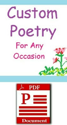 Custom Poem: Digital Delivery