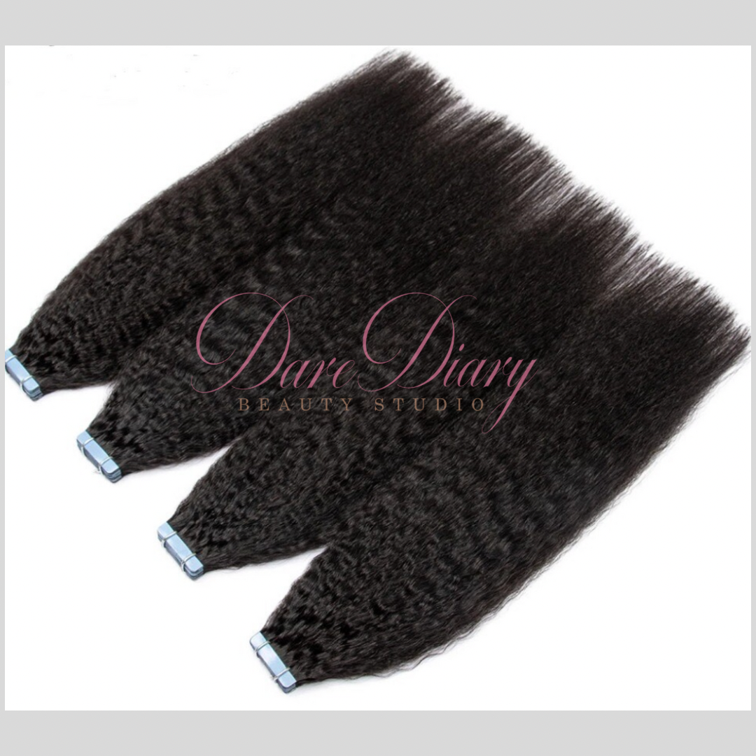 Kinky Straight Tape-Ins (200 Grams)