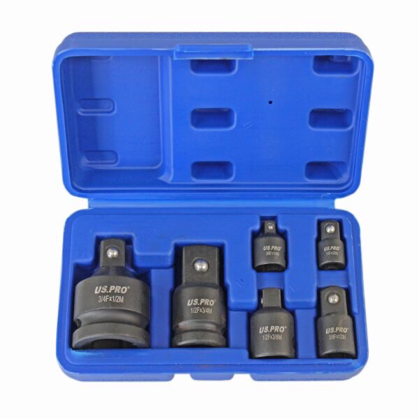 6Pc Impact Adaptor Set By US.PRO Tools