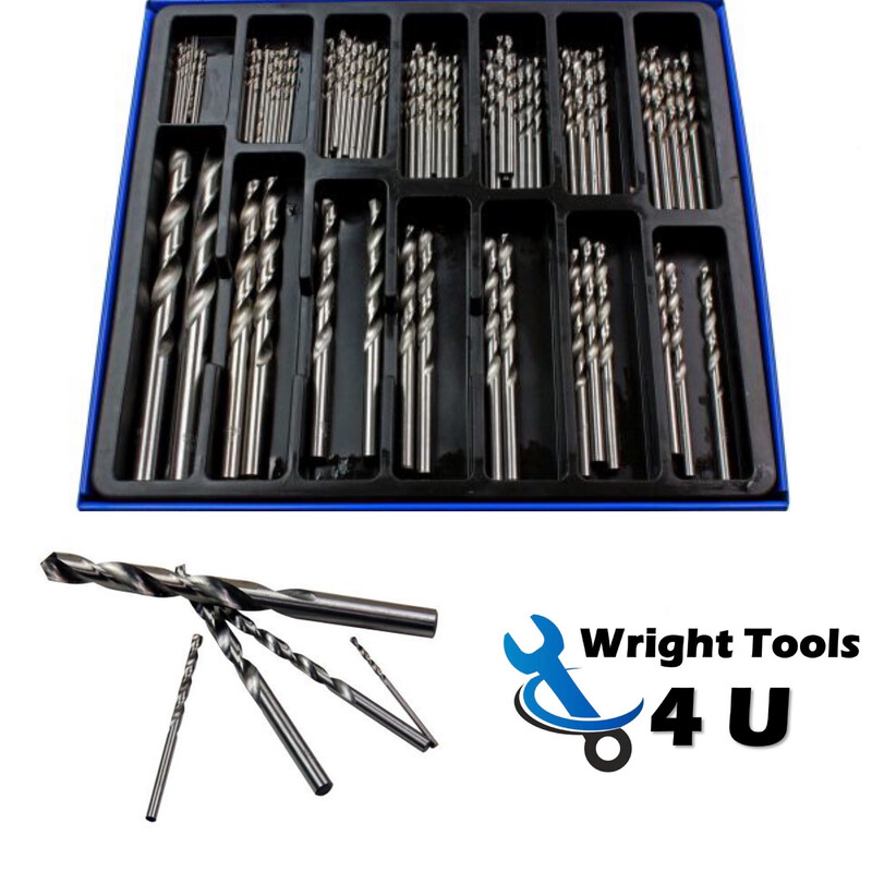 US PRO Tools 99Pc HSS Metric Drill Bits Set