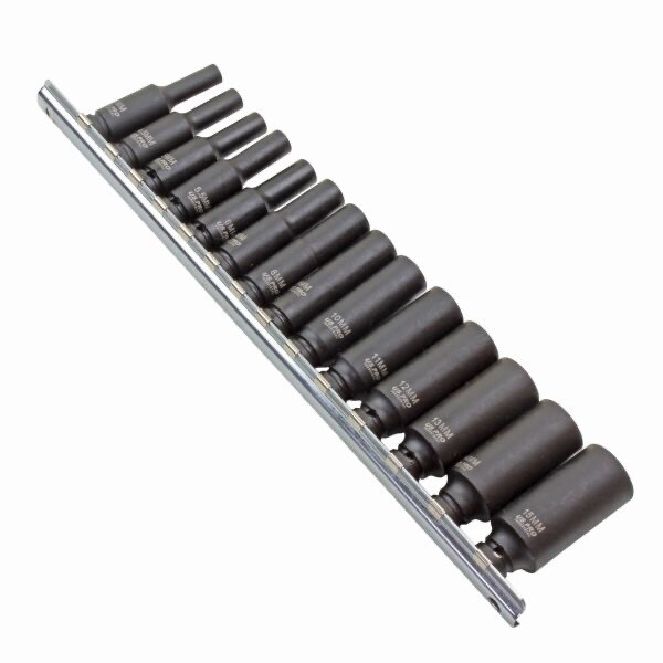 US PRO Tools 1/4” Dr Deep Metric Impact Socket Set 6PT 3479