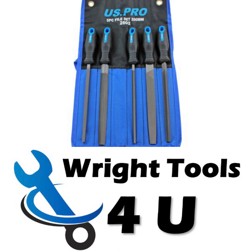5Pc File Set 200MM By US.PRO