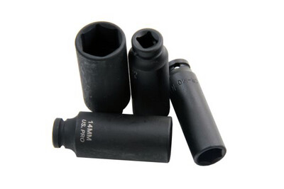 1/4” Impact Sockets Shallow & Deep 6 & 12Pt