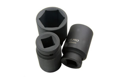 1” Impact Sockets Shallow & Deep 6 & 12PT 
